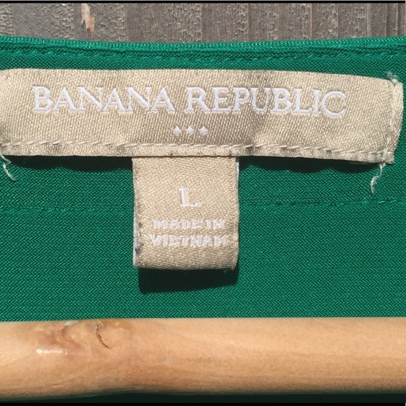Banana Republic sleeveless green top - Picture 4 of 6